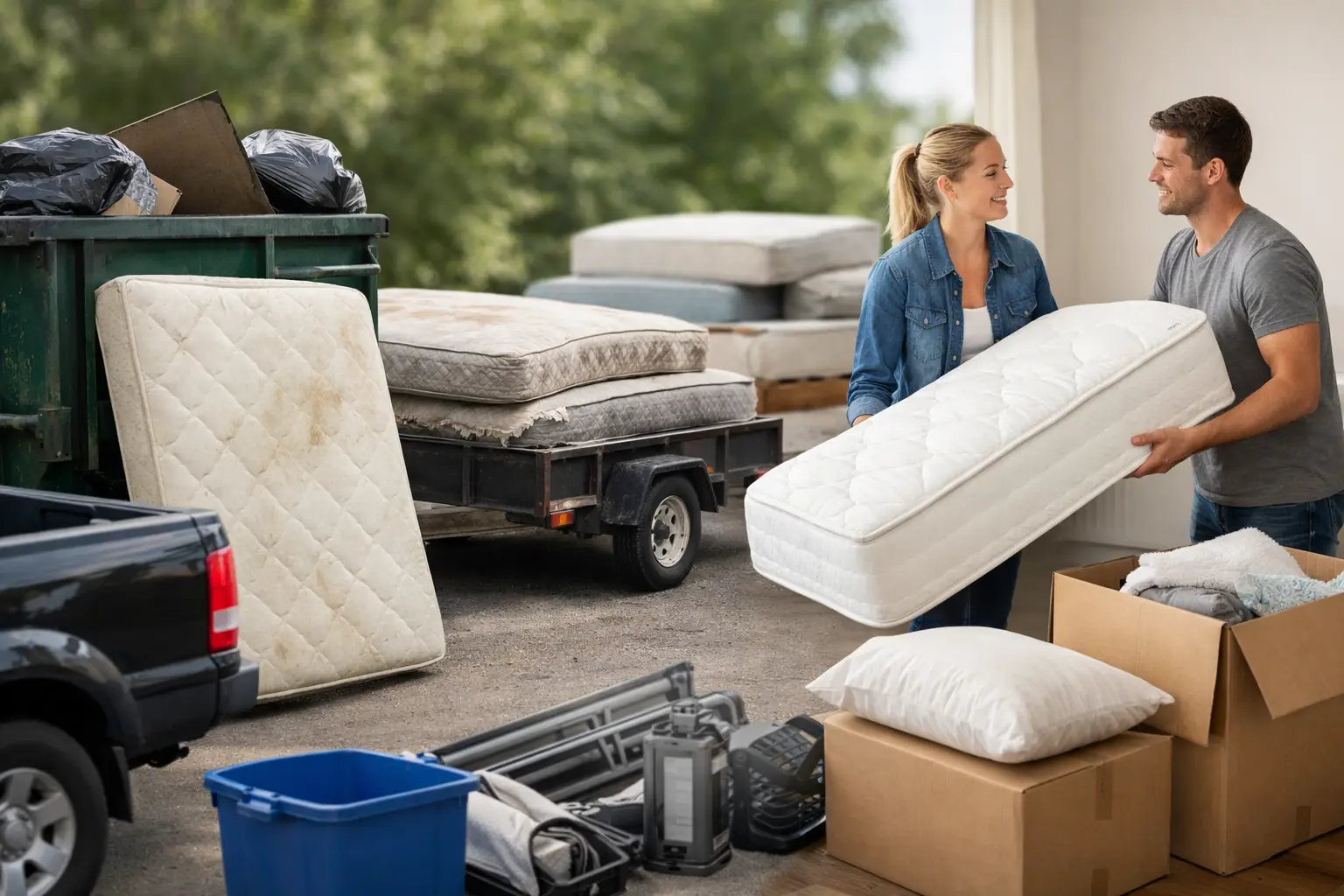 7 Best Options for Mattress Disposal
