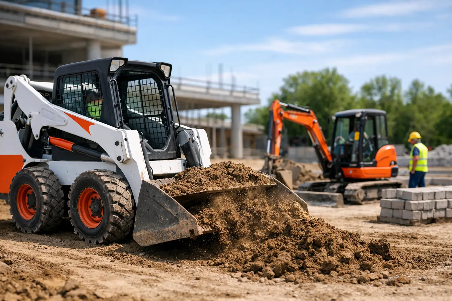 Bobcat Services for Faster, Cleaner Job Sites