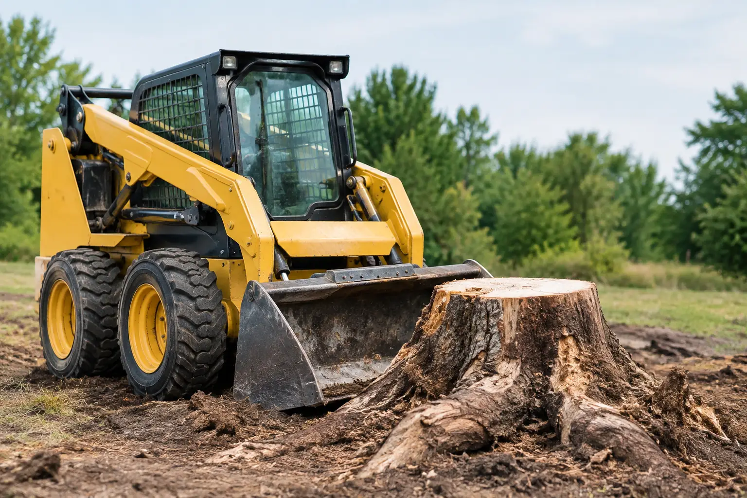 Can Bobcats Remove Tree Stumps? What to Know