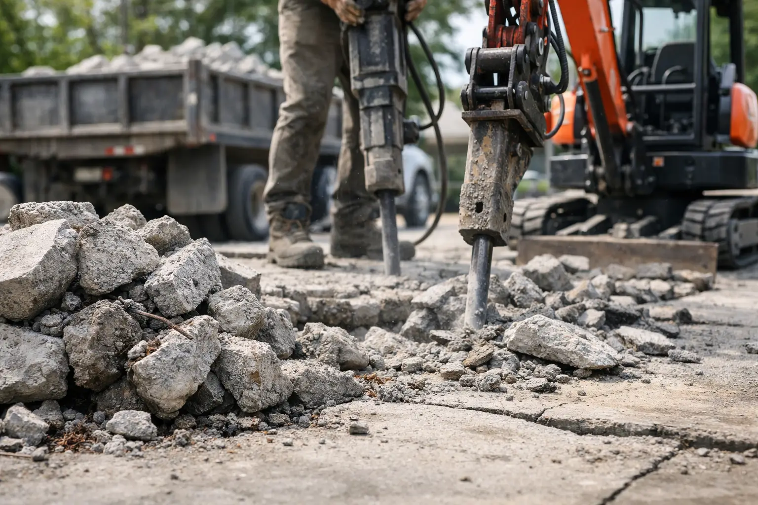 Concrete Removal Cost: What You’ll Pay
