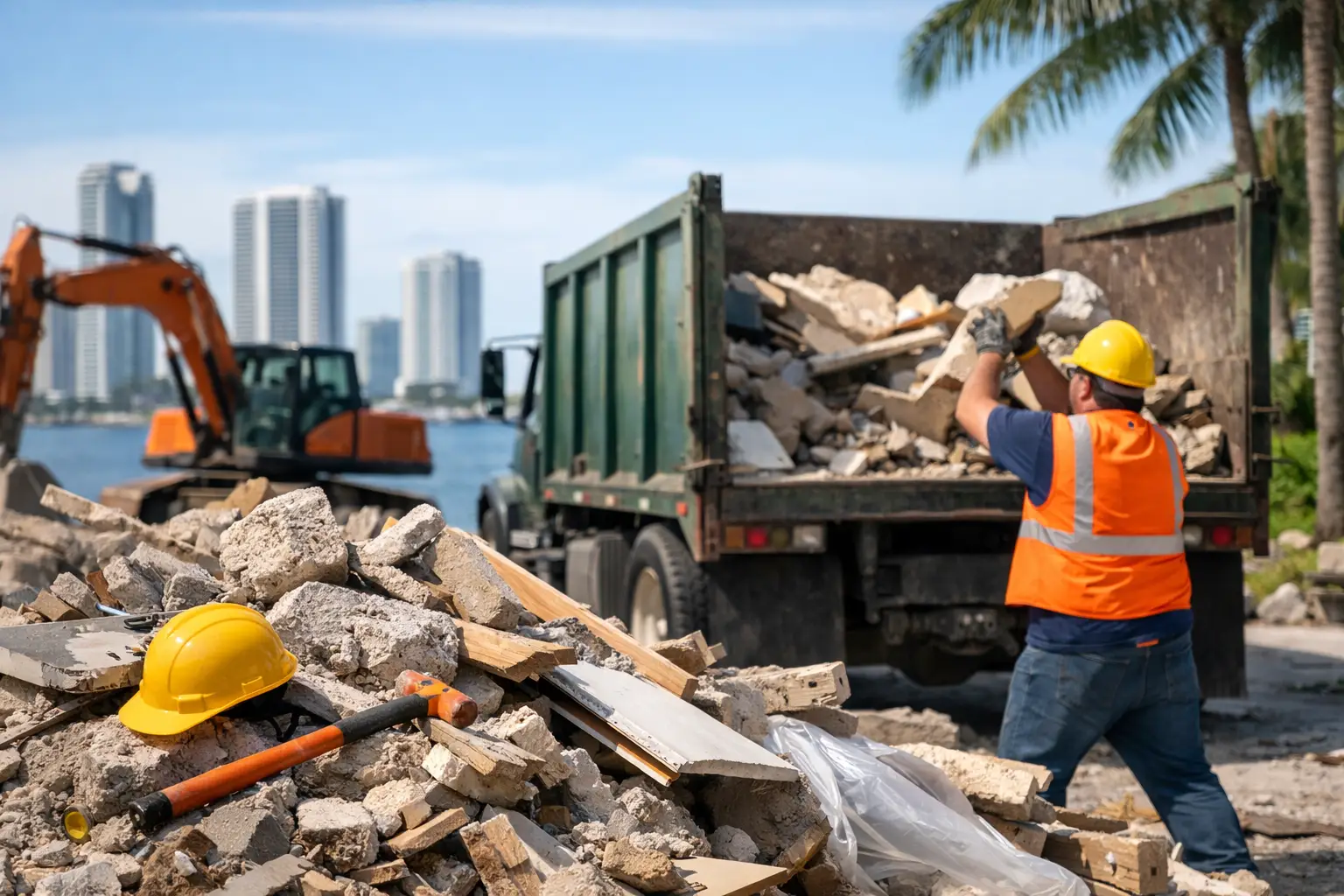 Construction Debris Removal Miami Made Easy