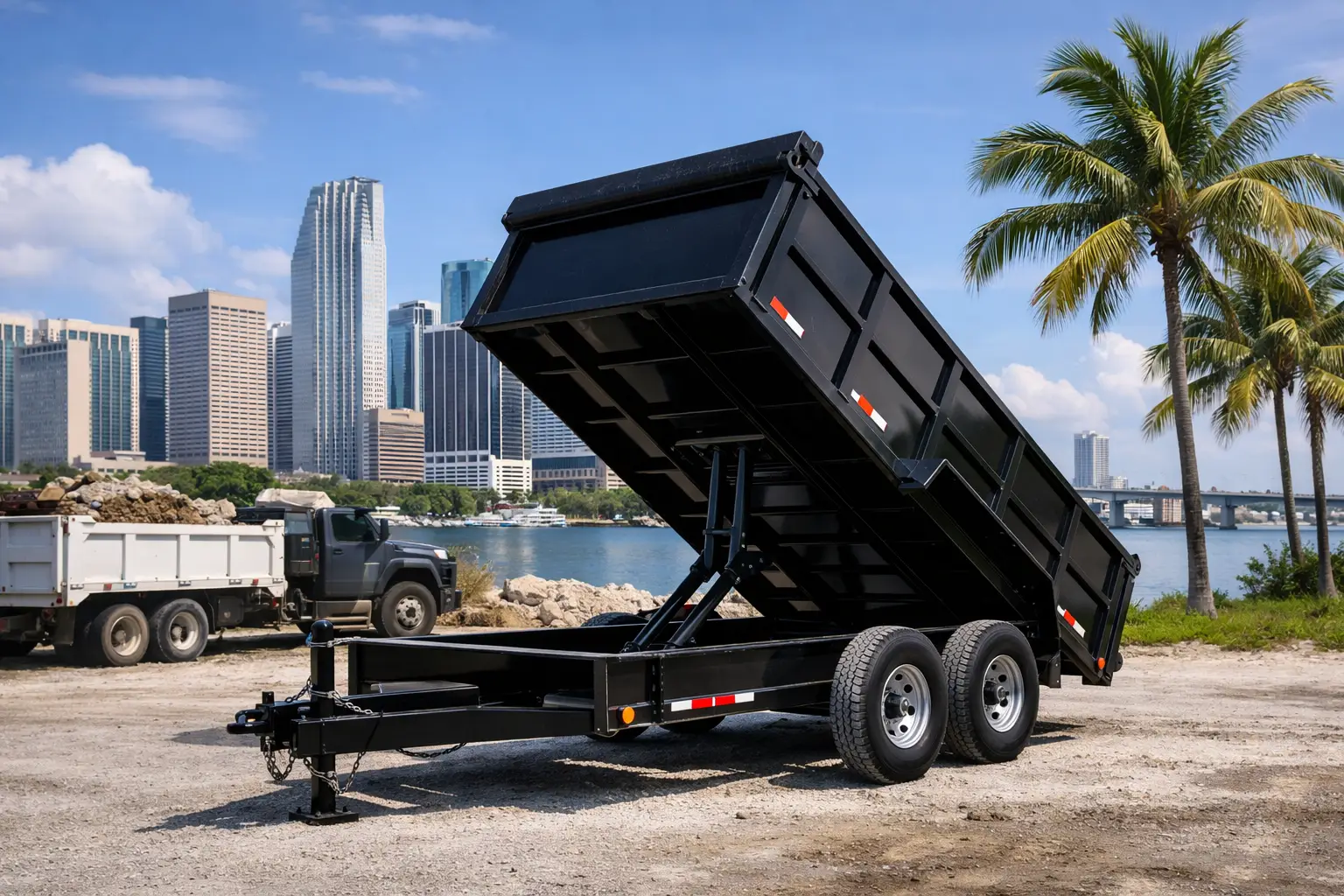 Dump Trailer Rental Miami: What to Know