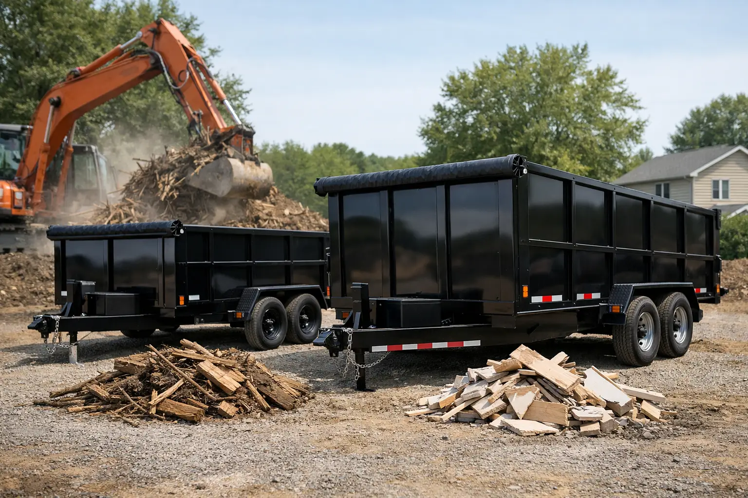 How to Choose Debris Trailer Size Right
