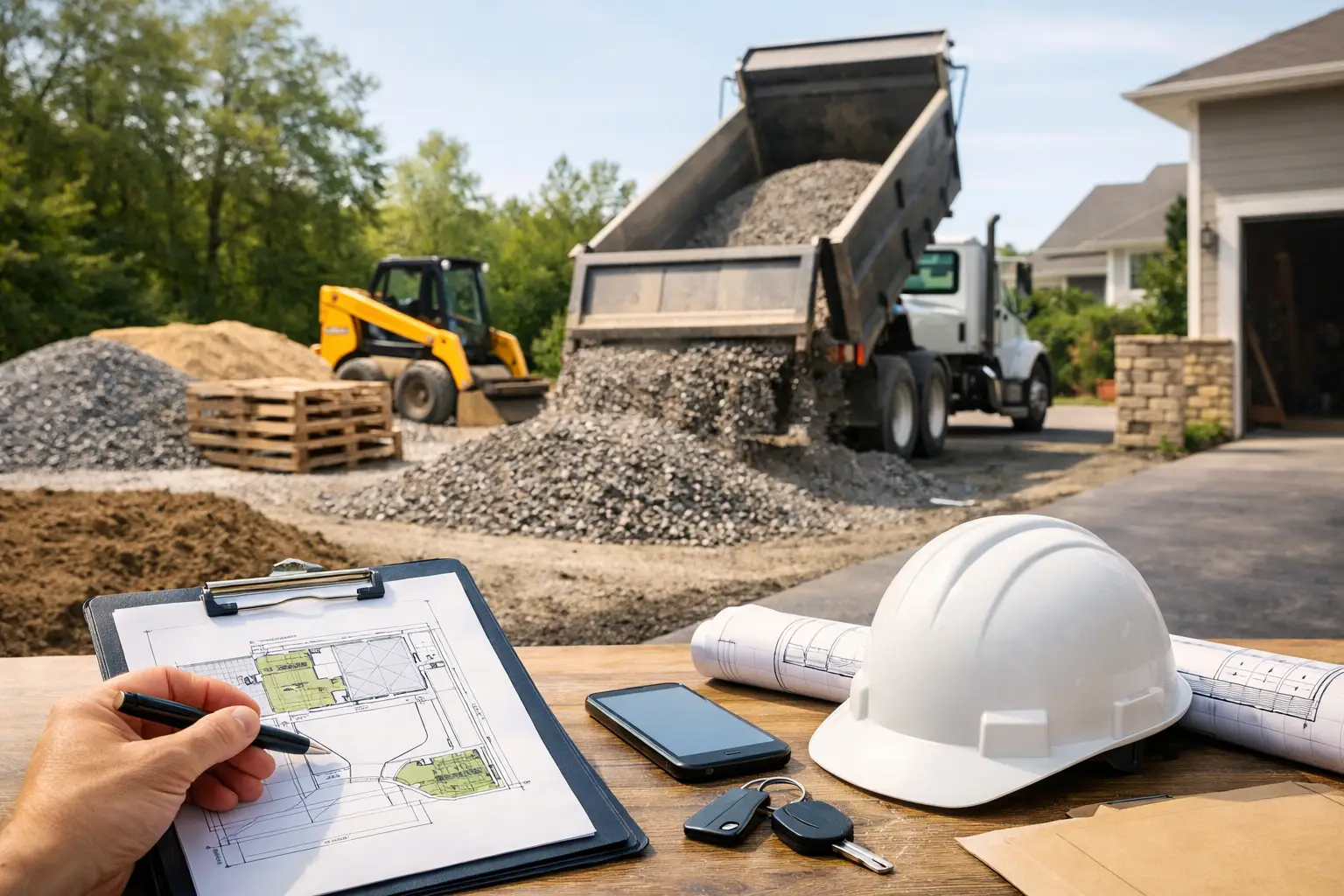 How to Plan Driveway Material Delivery Right