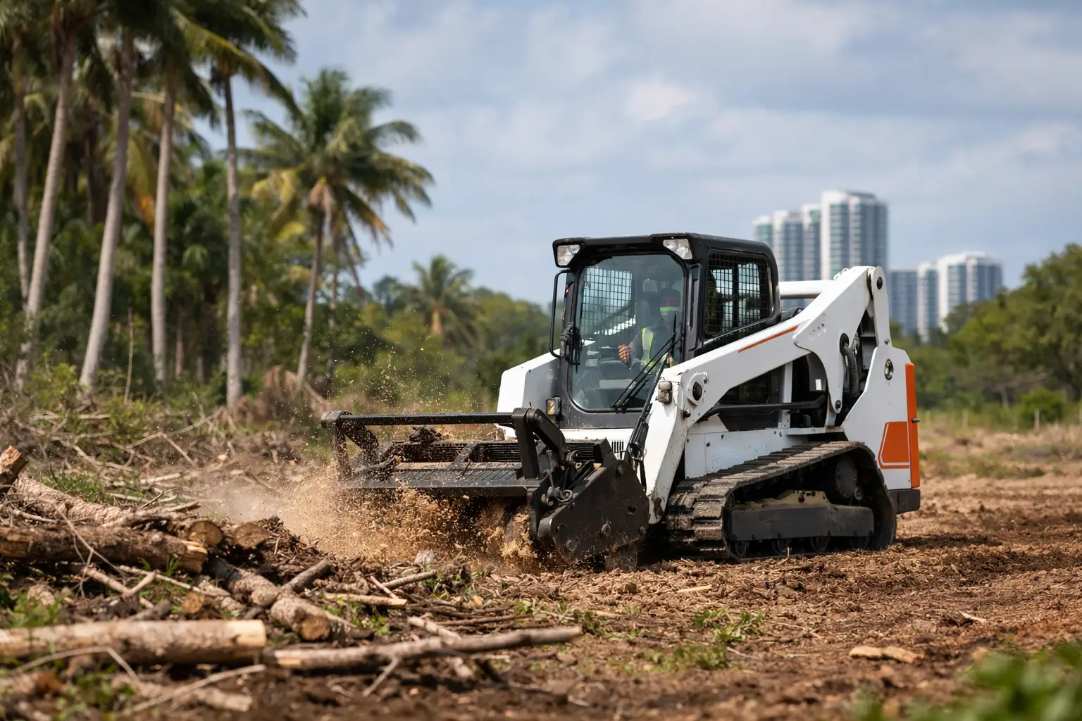 Land Clearing Bobcat Miami: What to Expect