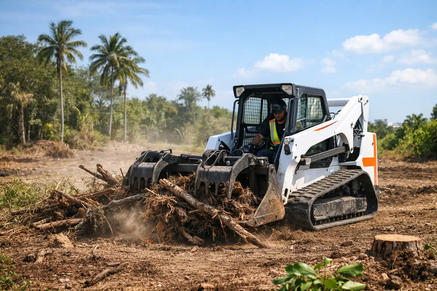 Land Clearing With Bobcat Miami: What to Know