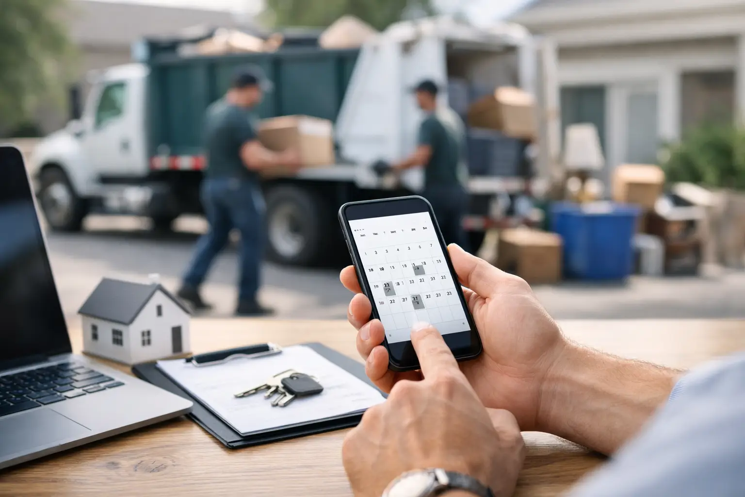 Schedule a Hassle-Free Cleanout Without the Stress