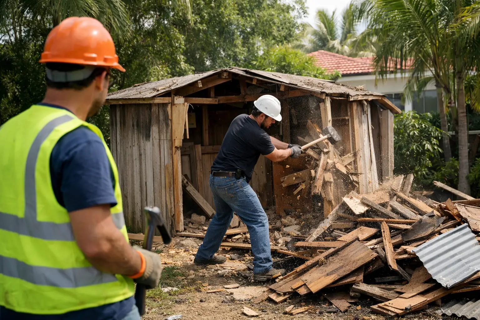 Shed Demolition Service Miami Homeowners Trust