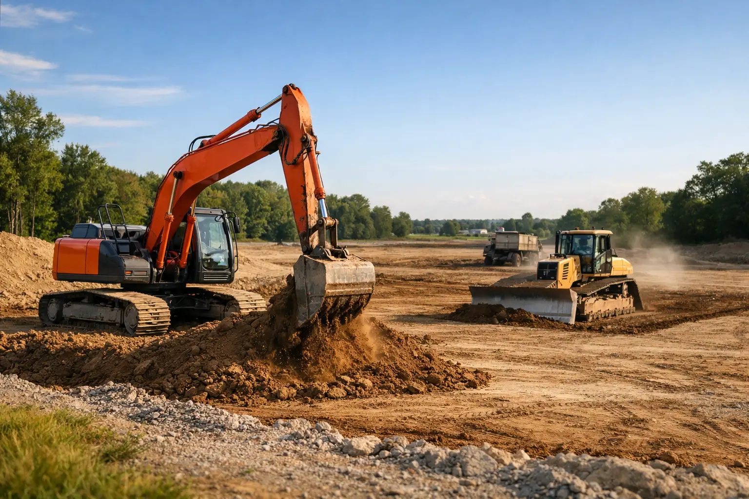 Site Excavation for a Clean, Build-Ready Lot