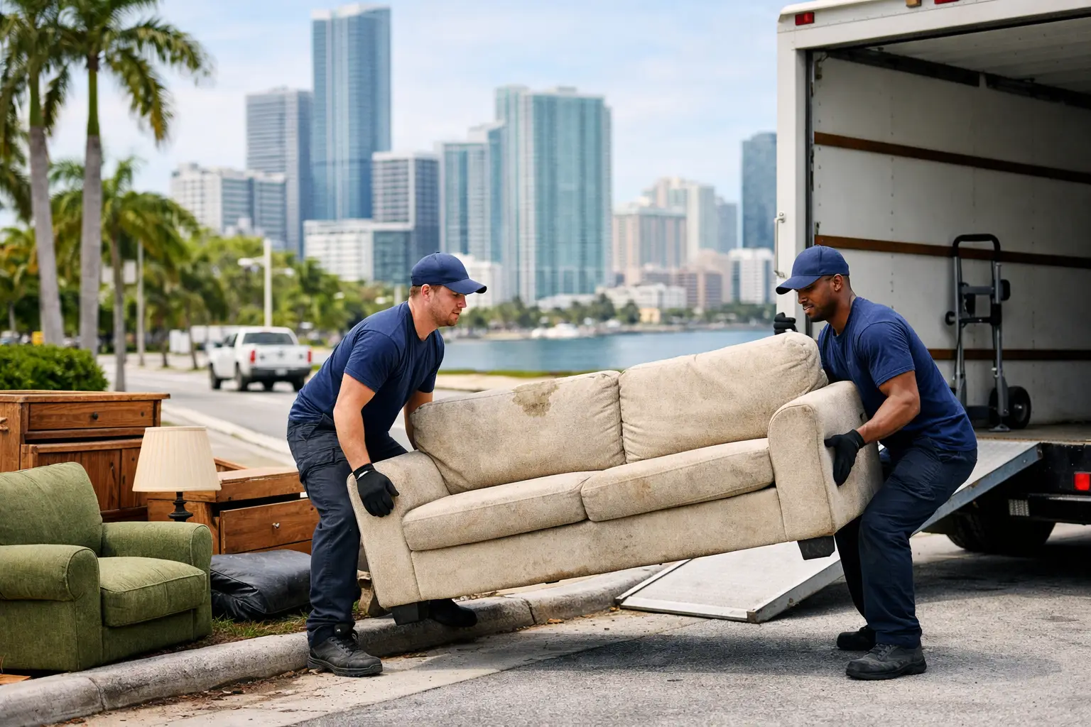Who Removes Abandoned Furniture in Miami?